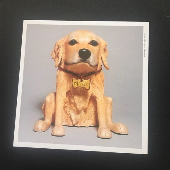 Artist Made Lab/Golden Retriever Sculpture - Picture 2 of 8